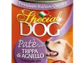 Pâté Special Dog con trippa di agnello, un vero piacere gourmet per il tuo amico a quattro zampe.