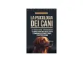Copertina libro "La psicologia dei cani" di Tommaso Cominotti, con un ritratto di cane dorato. Impara il linguaggio canino per una migliore comunicazione.